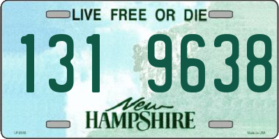 NH license plate 1319638