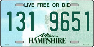 NH license plate 1319651