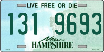 NH license plate 1319693