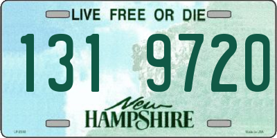 NH license plate 1319720