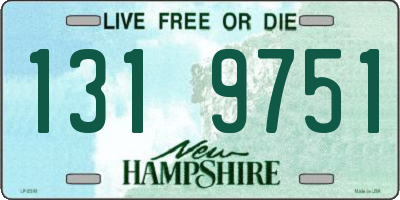NH license plate 1319751