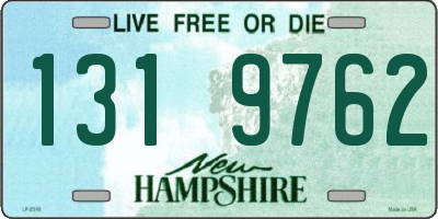 NH license plate 1319762