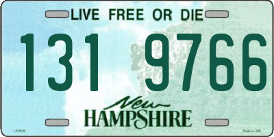 NH license plate 1319766