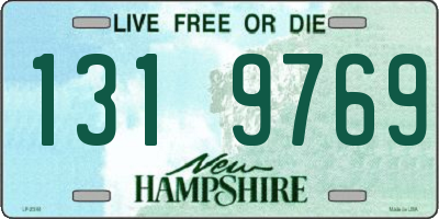 NH license plate 1319769