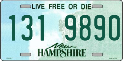 NH license plate 1319890