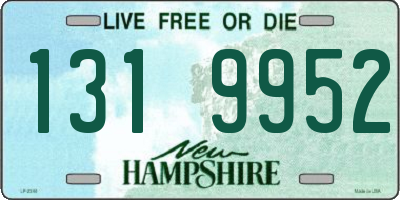 NH license plate 1319952