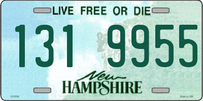 NH license plate 1319955
