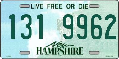 NH license plate 1319962