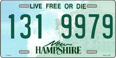 NH license plate 1319979