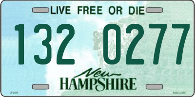 NH license plate 1320277