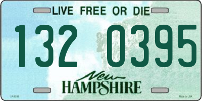 NH license plate 1320395