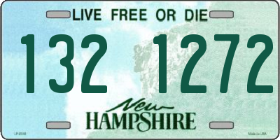 NH license plate 1321272