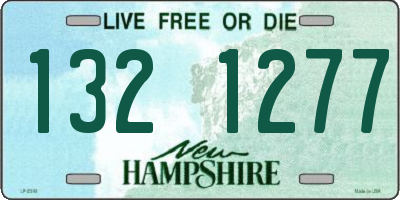 NH license plate 1321277