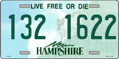 NH license plate 1321622