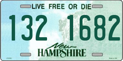 NH license plate 1321682