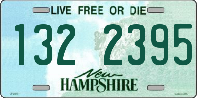 NH license plate 1322395