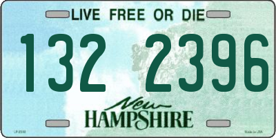 NH license plate 1322396