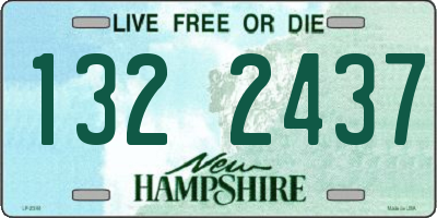 NH license plate 1322437