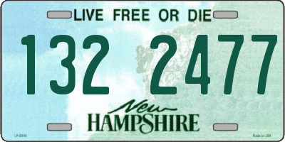 NH license plate 1322477