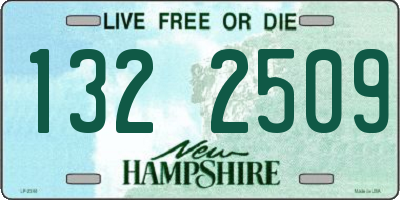 NH license plate 1322509
