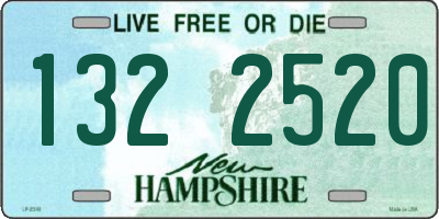NH license plate 1322520