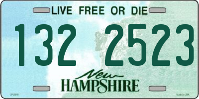 NH license plate 1322523