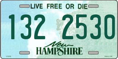 NH license plate 1322530