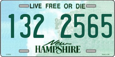 NH license plate 1322565