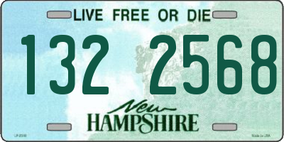 NH license plate 1322568