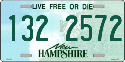 NH license plate 1322572