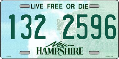 NH license plate 1322596