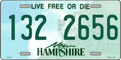 NH license plate 1322656