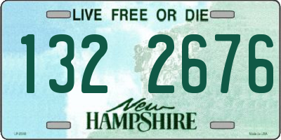 NH license plate 1322676