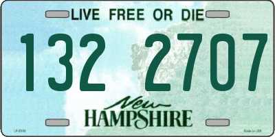 NH license plate 1322707