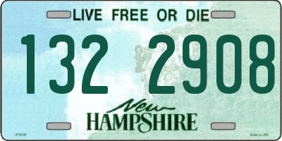 NH license plate 1322908