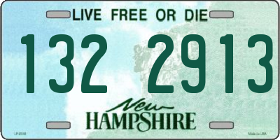 NH license plate 1322913