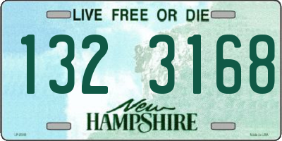 NH license plate 1323168
