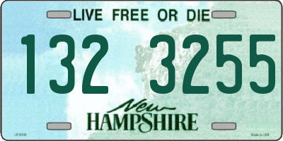 NH license plate 1323255