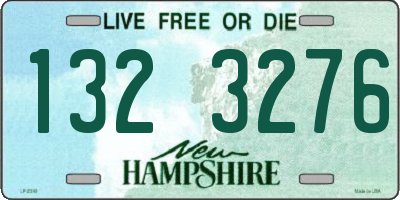NH license plate 1323276