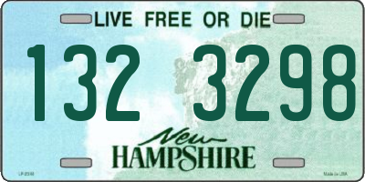NH license plate 1323298