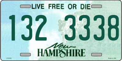 NH license plate 1323338