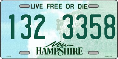 NH license plate 1323358