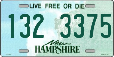 NH license plate 1323375
