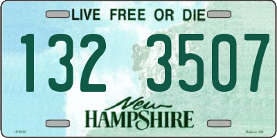 NH license plate 1323507