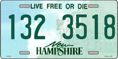 NH license plate 1323518