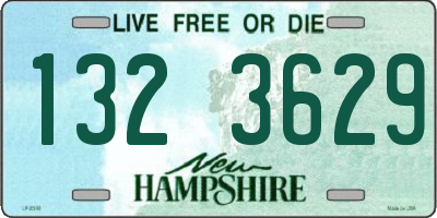 NH license plate 1323629