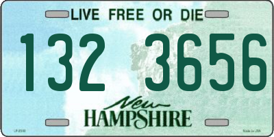 NH license plate 1323656