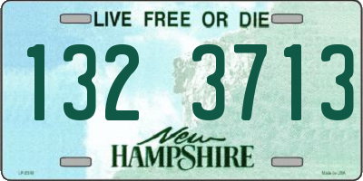 NH license plate 1323713