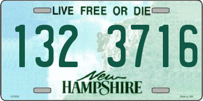 NH license plate 1323716