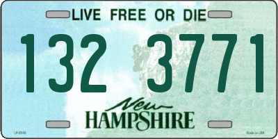 NH license plate 1323771